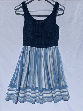 White Loft Striped Dress for Sale up to 90% Off: Poshmark